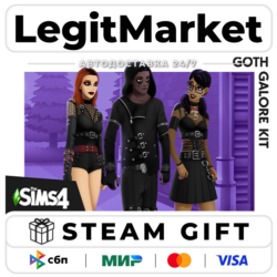 DLC The Sims 4 Goth Galore Kit / Steam АВТО / РУ   МИР