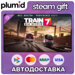 DLC Train Sim World 7: Northeast Corridor: Boston -  Steam Gift / Россия   МИР / АВТО