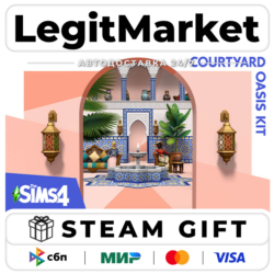 DLC The Sims 4 Courtyard Oasis Kit / Steam АВТО / РУ   МИР
