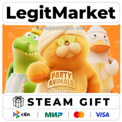 DLC Party Animals - Deluxe Pack / Steam АВТО / РУ   МИР