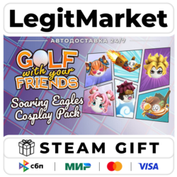 DLC Golf With Your Friends - Soaring Eagles Cosplay Pack / Steam АВТО / РУ   МИР