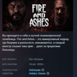 FIRE AND ASHES АВТОДОСТАВКА STEAM GLOBAL МГНОВЕННО ЛИЦЕНЗИЯ