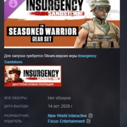 Insurgency: Sandstorm - Seasoned Warrior Gear DLC АВТОДОСТАВКА STEAM РОССИЯ МГНОВЕННО