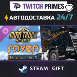 Ru СНГ Китай "DLC Euro Truck… Raven Truck Design Pack" Steam Gift автовыдача 24/7