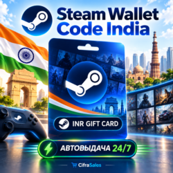 Steam Wallet Code India — INR GIFT CARD | код | Автовыдача 24/7