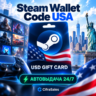 Steam Wallet Code USA — USD GIFT CARD | код | Автовыдача 24/7