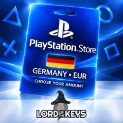 PSN PlayStation Store 10-250 EUR Германия Код пополнения