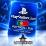 PSN PlayStation Store 10-250 EUR Португалия Код пополнения