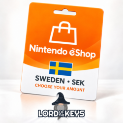 Nintendo eShop 150/250/500/750/1000 SEK Швеция   Код