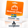 Nintendo eShop 150/250/500/750/1000 SEK Швеция   Код