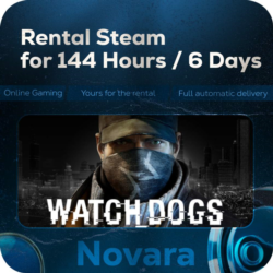 АРЕНДА WATCH DOGS    АВТОМАТИЧЕСКАЯ ВЫДАЧА    | 144 ч | WTG