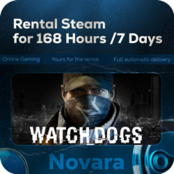 АРЕНДА WATCH DOGS    АВТОМАТИЧЕСКАЯ ВЫДАЧА    | 168 ч | WTG