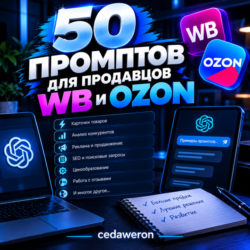 50 промптов для продавцов wb ozon