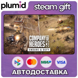 DLC Company of Heroes 3: Endure & Defy Steam Gift / Россия   МИР / АВТО