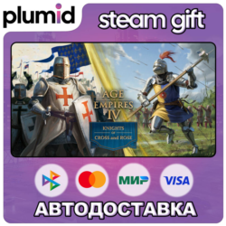 DLC Age of Empires IV: Knights of Cross and Rose Steam Gift / Россия   МИР / АВТО