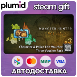 DLC Monster Hunter Wilds - Character & Palico Edit V Steam Gift / Россия   МИР / АВТО