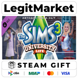 DLC The Sims 3: University Life / Steam АВТО / РУ   МИР