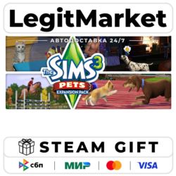 DLC The Sims 3 Pets / Steam АВТО / РУ   МИР