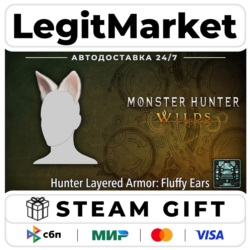 DLC Monster Hunter Wilds - Hunter Layered Armor: Fluffy Ears / Steam АВТО / РУ   МИР