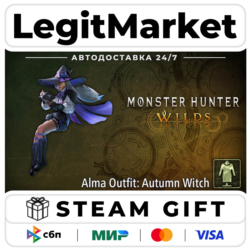 DLC Monster Hunter Wilds - Alma Outfit: Autumn Witch / Steam АВТО / РУ   МИР