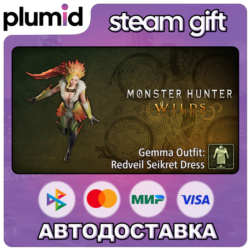 DLC Monster Hunter Wilds - Gemma Outfit: Redveil Sei Steam Gift / Россия   МИР / АВТО