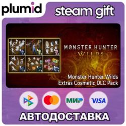 DLC Monster Hunter Wilds Extras Cosmetic DLC Pack Steam Gift / Россия   МИР / АВТО