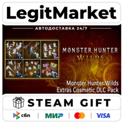 DLC Monster Hunter Wilds Extras Cosmetic DLC Pack / Steam АВТО / РУ   МИР
