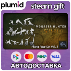 DLC Monster Hunter Wilds - Photo Pose Set Vol. 2 Steam Gift / Россия   МИР / АВТО