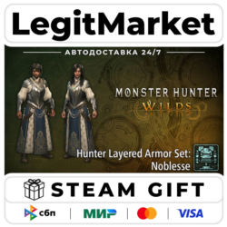 DLC Monster Hunter Wilds - Hunter Layered Armor Set: Noblesse / Steam АВТО / РУ   МИР