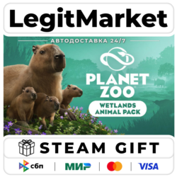 DLC Planet Zoo: Wetlands Animal Pack / Steam АВТО / РУ   МИР