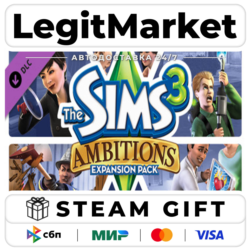 DLC The Sims 3 Ambitions / Steam АВТО / РУ   МИР