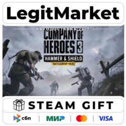 DLC Company of Heroes 3: Hammer & Shield Battlegroup DLC / Steam АВТО / РУ   МИР