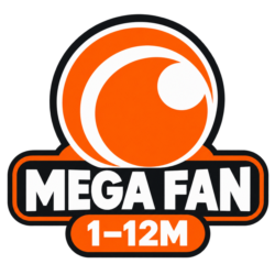Crunchyroll Mega Fan — 1 и 12 месяцев | Активация на вашем аккаунте