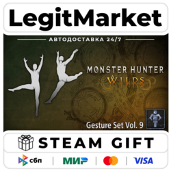 DLC Monster Hunter Wilds - Gesture Set Vol. 9 / Steam АВТО / РУ   МИР