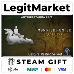 DLC Monster Hunter Wilds - Gesture: Resting Seikret / Steam АВТО / РУ   МИР