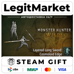 DLC Monster Hunter Wilds - Layered Long Sword: Cosmoloid Edge / Steam АВТО / РУ   МИР