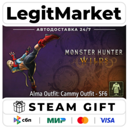DLC Monster Hunter Wilds - Alma Outfit: Cammy Outfit - SF6 / Steam АВТО / РУ   МИР