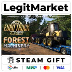 DLC Euro Truck Simulator 2 - Forest Machinery / Steam АВТО / РУ   МИР