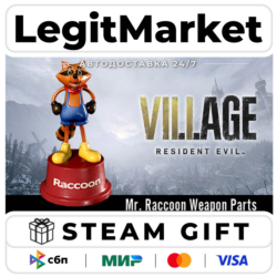 DLC Resident Evil Village - Mr. Raccoon Weapon Charm / Steam АВТО / РУ   МИР