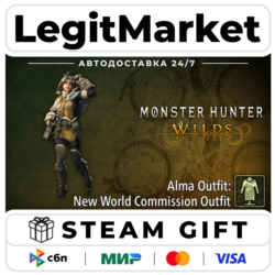 DLC Monster Hunter Wilds - Alma Outfit: New World Commission / Steam АВТО / РУ   МИР