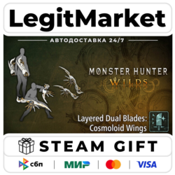 DLC Monster Hunter Wilds - Layered Dual Blades: Cosmoloid Win / Steam АВТО / РУ   МИР