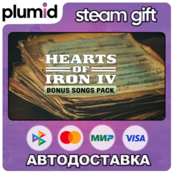 DLC Hearts of Iron IV: Bonus Songs Pack Steam Gift / Россия   МИР / АВТО