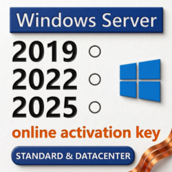 Windows Server (Standard / Datacenter) 2019-2022-2025 Activation Key
