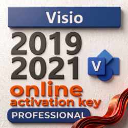 Microsoft Visio Professional 2019/2021 (ONLINE ACTIVATION)