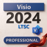 Microsoft Visio 2024 Professional LTSC - Telephone Activation Key