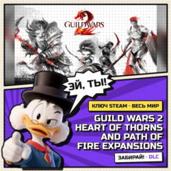 Guild Wars 2 Heart of Thorns and Pat… | Steam ключ DLC | АВТОВЫДАЧА | ВЕСЬ МИР