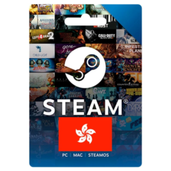 Карта пополнения Steam Wallet 40-1000 HKD (Гонконг) | АВТОВЫДАЧА 24/7