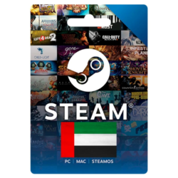Карта пополнения Steam Wallet 20-400 AED (ОАЭ) | АВТОВЫДАЧА 24/7