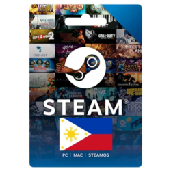 Карта пополнения Steam Wallet 50-2200 PHP (Филиппины) | АВТОВЫДАЧА 24/7