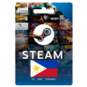 Карта пополнения Steam Wallet 50-2200 PHP (Филиппины) | АВТОВЫДАЧА 24/7